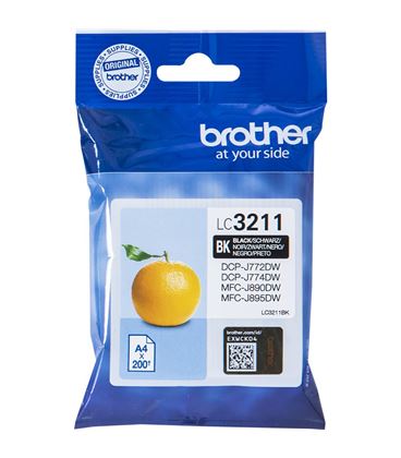 Cartucho inkjet negro brother lc3211bk - 34195