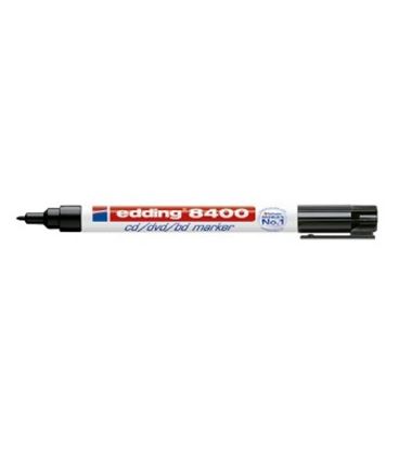 Rotulador permanente cd 05 negro edding 8400-01 782703 - 8400-01