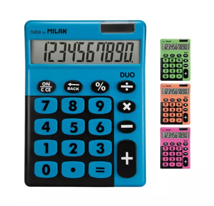 CALCULADORA 10 DIG TOUCH DUO MILAN 150610TD 159906