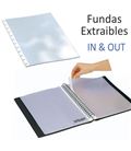 Fundas carpeta extraible fº 10u. grafoplas 39400400