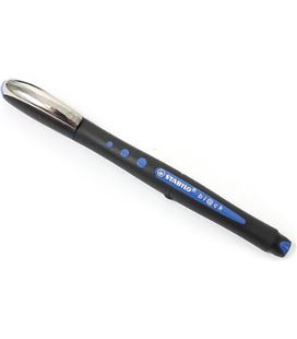 Boligrafo boli gel azul bl@ck+ stabilo 1016/41