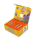 Tempera solida naranja 12und 10grs basic one playcolor 10941