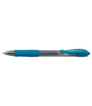 Boligrafo boli 07 azul claro retractil gel g-2 pilot bl-g2-7 275838 - NG2AC