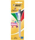 Boligrafo boli retractil 4 colours basicos shine blister bic 902126 30751