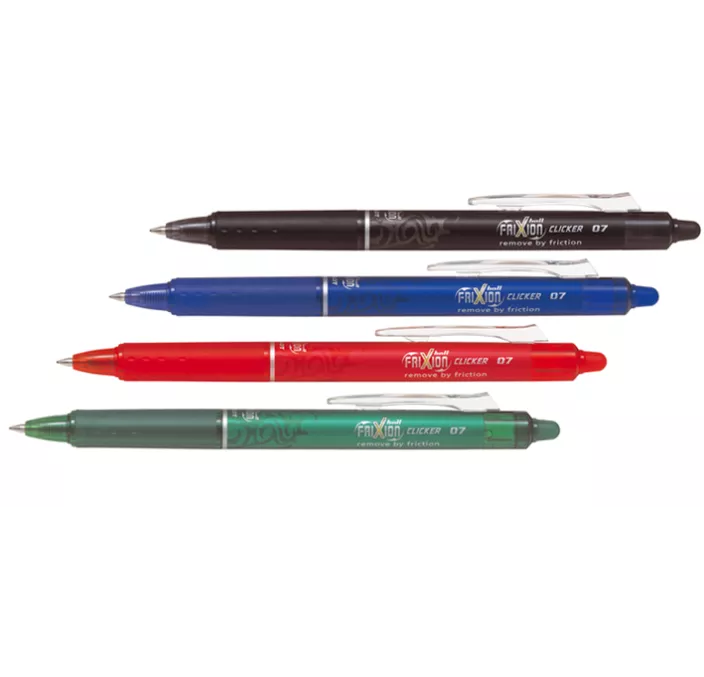 ROLLER 07 NEGRO RETRACTIL FRIXION BORRABLE CLICKER PILOT 417498