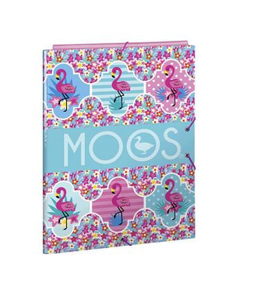 Estuche vacío simple moos flamingo turquoise safta 811918742 - 811918742