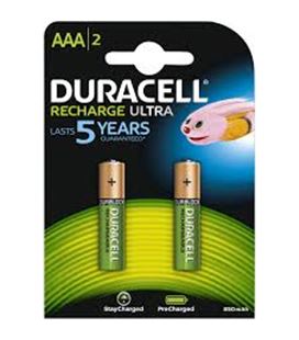 Pila recargable hr03 aaa blister 2 duracell 203815