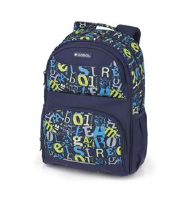 Mochila escolar doble marker gabol 222686 - 222686