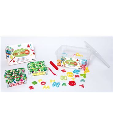 Juego plastilina y moldes de letras das junior 349000 - 349000