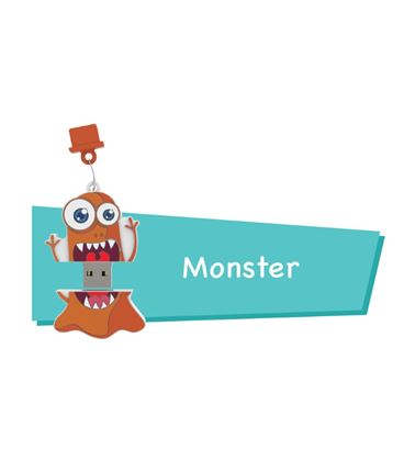 Memoria usb 16gb monster cartoon pryse 90054 - 90054