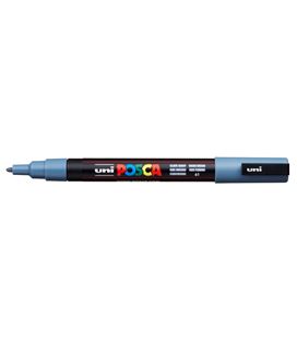 Rotulador permanente 1,5mm gris pizarra "61" pc-3m posca uni 12370 - 123703000_2