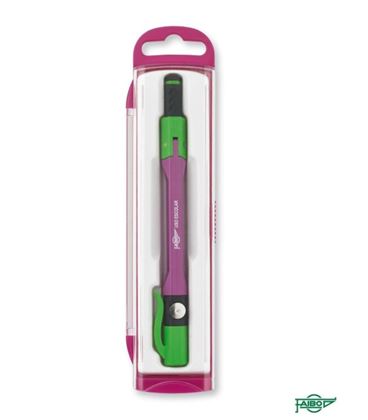 Compas pen escolar metalico verde faibo 911-04 - 911-28