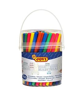 Rotulador estandar pack 96u (8 colores distintos) jovi 1696