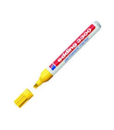 Rotulador permanente biselada recarg amarillo edding 3300-05 - 3300-05