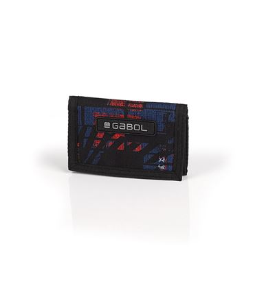 Cartera monedero azul y rojo gabol 220508099 - 220508099