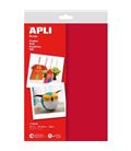 Fieltro a4 rojo 10hojas apli 13576