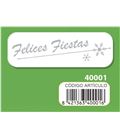 Etiqueta rollo felices fiestas 250u. arguval 40001 - 40001