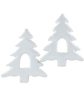 Arbol navidad poliespan 15cm pack 6 figuras smart 3030 - 3030