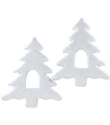 Arbol navidad poliespan 15cm pack 6 figuras smart 3030 - 3030