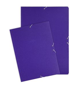 Carpeta goma solapa 4º carton azul grafoplas 04913130