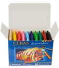 Pintura de cera blanda acuarelable manley c.50 (5x10 colores) alpino mnq00450