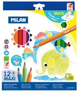 Pintura madera hexagonal maxi 12u. 241 milan 0722412