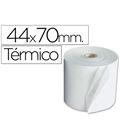 Papel termico 44mmx70mts 10 unidades q-connect kf00856