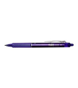 Boligrafo boli roller 07 retractil violeta frixion borrable clicker pilot 21359