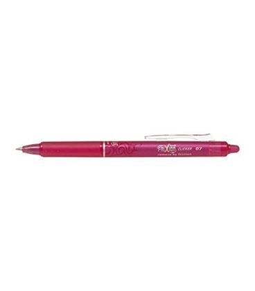 Boligrafo boli roller 07 rosa retractil frixion borrable clicker pilot 21358 - NFCRS