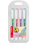 Marcador fluorescente swing cool estuche 4 colores pastel stabilo 275/4-08 - 275-4-08