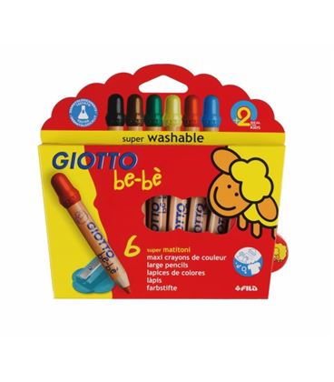 Pintura madera infantil be-be giotto 6u. fila 460100 466400 f46960000 - 466400