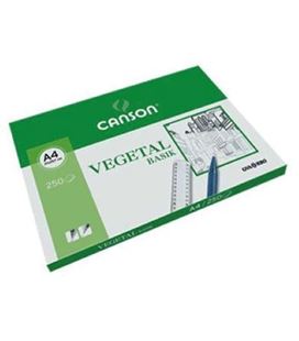 Papel vegetal a4 92grs 250h canson guarro c200406219