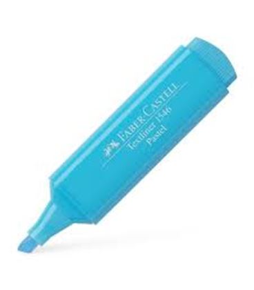 Marcador fluorescente pastel azul palido textliner faber 154657 546573 - 62683