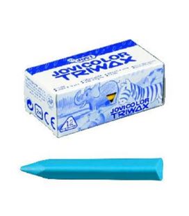 Pintura de cera triangular azul claro triwax c.12 jovi 973/05 - 973-05