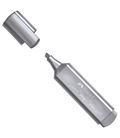 Marcador fluorescente metálico plata textliner faber castel 154661 546610