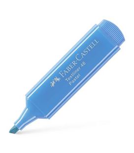Marcador fluorescente pastel azul ultra textliner faber caste 154668 546689