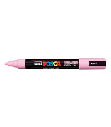 Rotulador permanente 2,5mm rosa claro pc-5m posca uni 03689 - 036897000_2