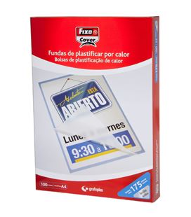 Bolsa plastificacion a3 80 micras brillo grafoplas 01020000