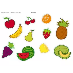 GOMET BOLSA ETIQUETAS MAXI FRUTAS 2H APLI 12823