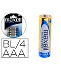 Pila alkalina lr03 aaa blister 4 unidades maxell 16401