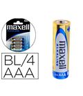 Pila alkalina lr03 aaa blister 4 unidades maxell 16401 - 151126