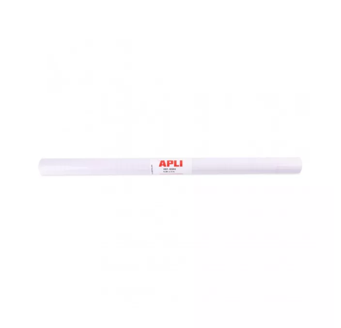 FORRO ADHESIVO TRANSPARENTE 0,50MTSX3MTS APLI 00263