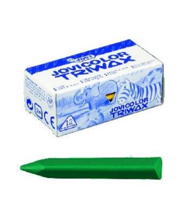 Pintura de cera triangular verde claro triwax c.12 jovi 973/04 - 973-04