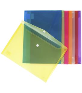 Sobre velcro fº polipropileno translucido verde grafoplas 04872220 - 57278