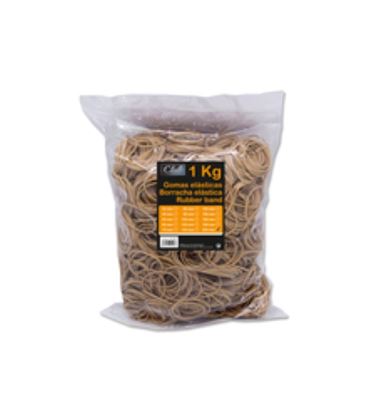 Goma elastica 180mm 1kg bolsa club poessa 320517 - 320518