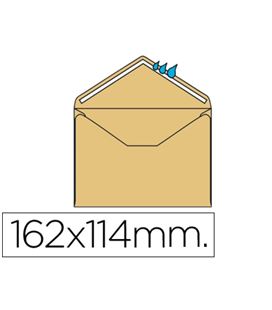 Sobre 114x162 70grs salapa pico engomado crema c.500 liderpapel 33305 sb44