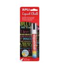 Rotulador tiza liquida borrable 5,5mm liquid chalk apli 13954