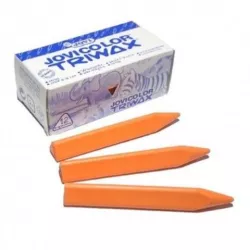 PINTURA CERA TRIANGULAR NARANJA TRIWAX C.12 JOVI 973/07