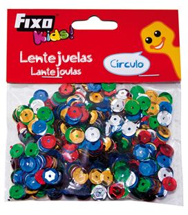 Lentejuelas circulos bolsa 20gr fixo kids 00044699