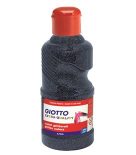 Tempera liquida 250ml azul oscuro glitter giotto f53120800